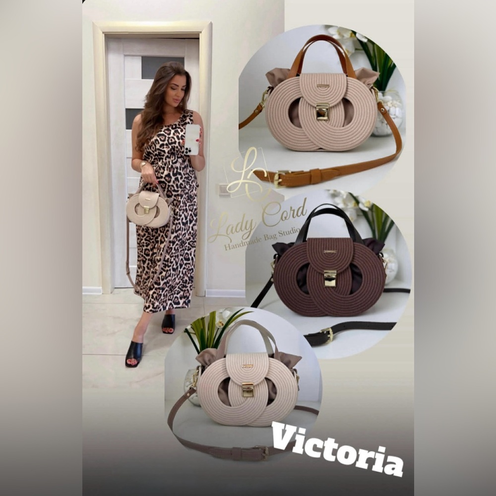 Exclusive handmade bag Victoria